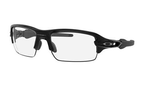 Men's Oakley Flak XS Sunglasses in Polished Black Clear