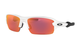 Men's Oakley Flak XS Sunglasses in Polished White Prizm Field