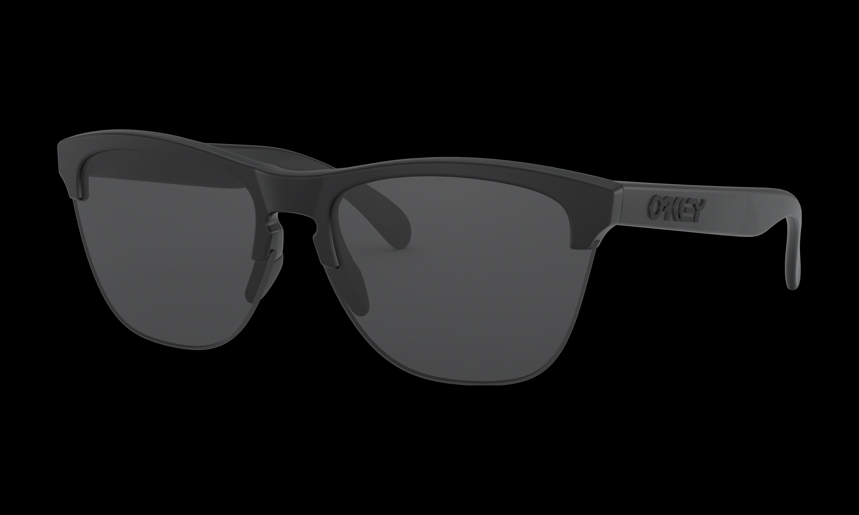 Men's Oakley Frogskins Lite Sunglasses in Matte Black Grey