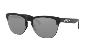 Men's Oakley Frogskins Lite Sunglasses in Polished Black Prizm Black 