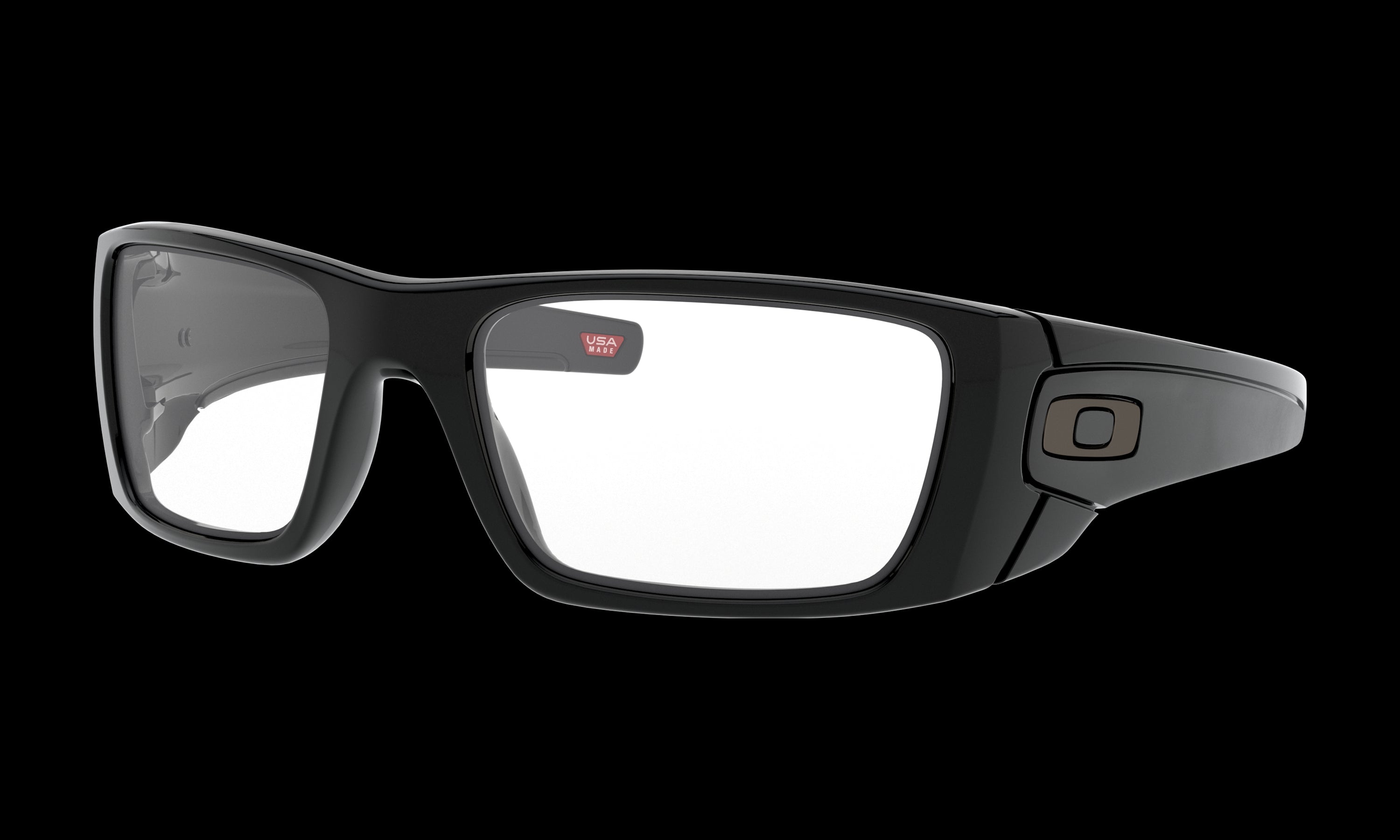 Men's Oakley Fuel Cell Sunglasses in Polarized Black Clear