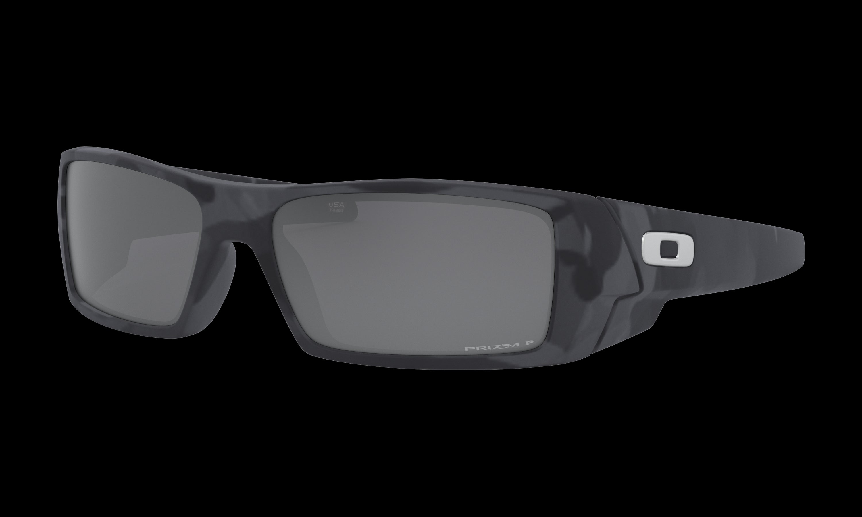 Men's Oakley Gascan Sunglasses in Matte Black Camo Prizm Black Polarized 
