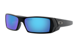 Men's Oakley Gascan Sunglasses in Matte Black Prizm Sapphire Polarized 