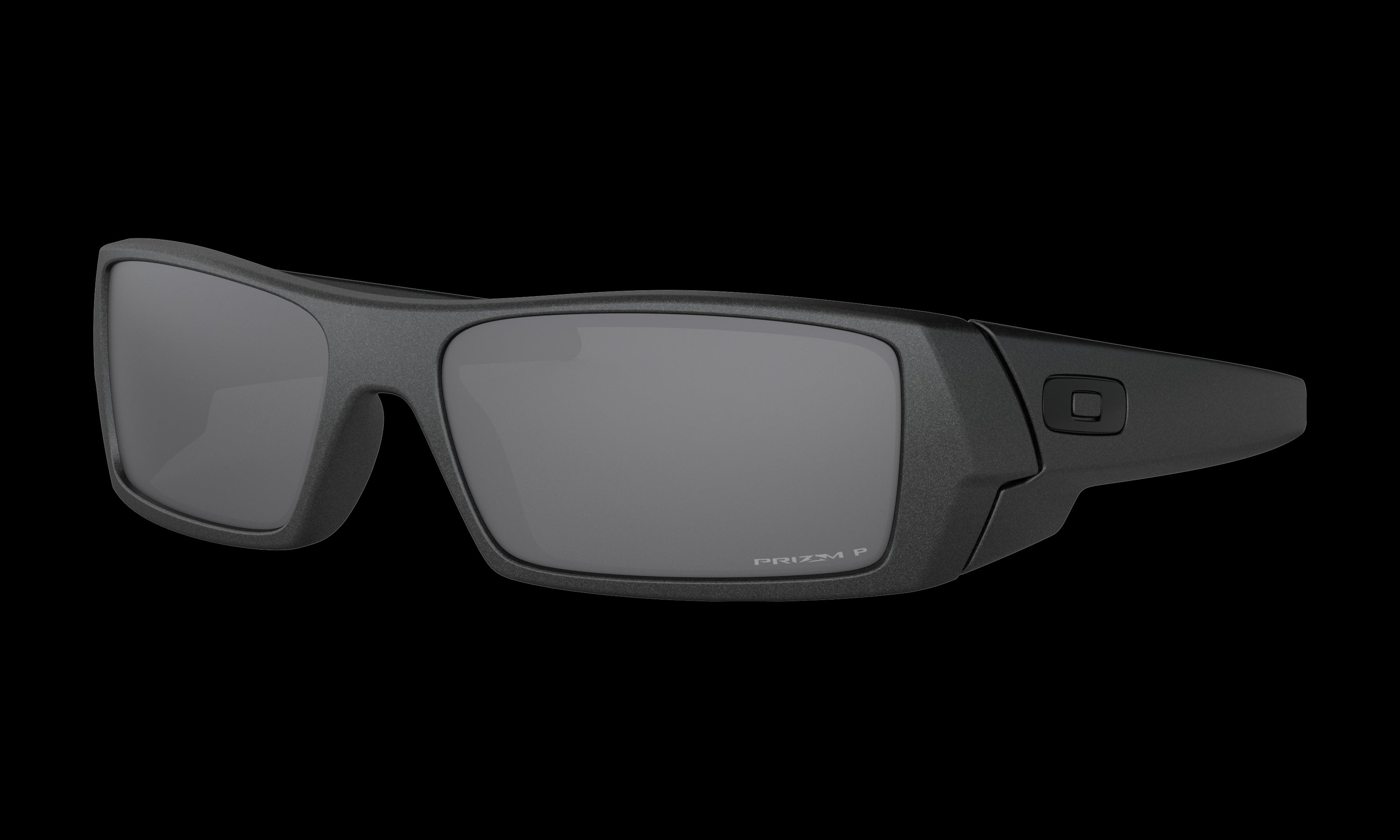 Men's Oakley Gascan Sunglasses in Steel Prizm Black Polarized 