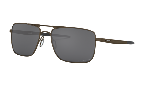 Men's Oakley Gauge 6 Sunglasses in Pewter Prizm Black Polarized 