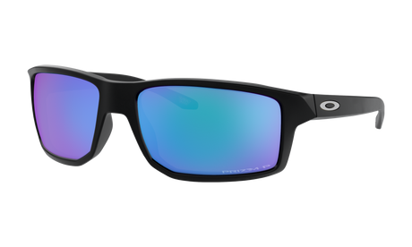 Men's Oakley Gibston Sunglasses in Matte Black Prizm Sapphire Polarized 