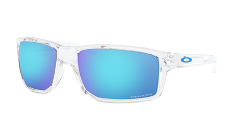 Men's Oakley Gibston Sunglasses in Polished Clear Prizm Sapphire