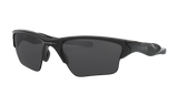 Men's Oakley Half Jacket 2.0 XL Sunglasses in Polished Black Black Iridium