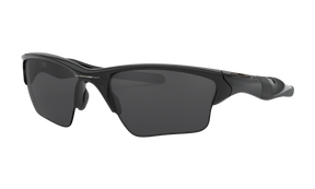 Men's Oakley Half Jacket 2.0 XL Sunglasses in Polished Black Black Iridium