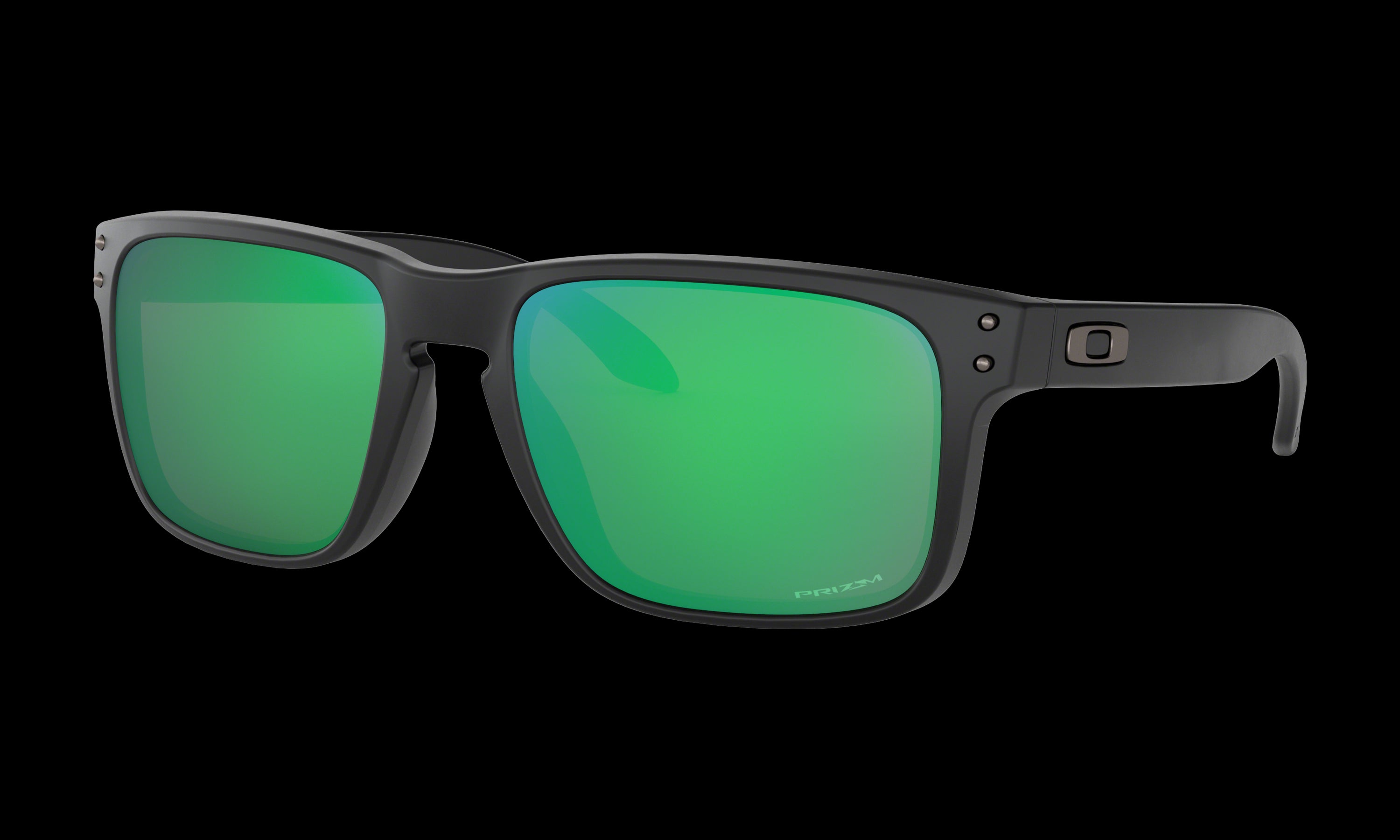 Men's Oakley Holbrook (Asia Fit) Sunglasses in Matte Black Ink Prizm Jade