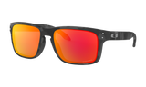 Men's Oakley Holbrook Sunglasses in Black Camo Prizm Ruby