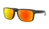 Men's Oakley Holbrook Sunglasses in Polished Black Prizm Ruby Polarized 