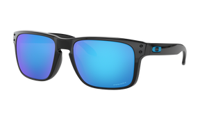 Men's Oakley Holbrook Sunglasses in Polished Black Prizm Sapphire