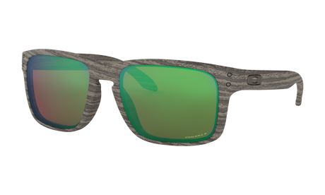 Men's Oakley Holbrook Sunglasses in Woodgrain Prizm Shallow Water Polarized 