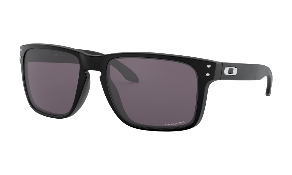 Men's Oakley Holbrook XL Sunglasses in Matte Black Prizm Grey