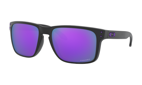 Men's Oakley Holbrook XL Sunglasses in Matte Black Prizm Violet