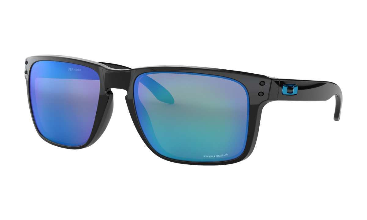 Men's Oakley Holbrook XL Sunglasses in Polished Black Prizm Sapphire