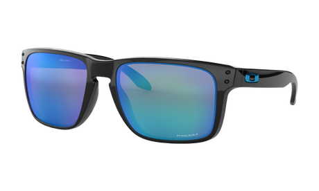 Men's Oakley Holbrook XL Sunglasses in Polished Black Prizm Sapphire
