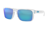 Men's Oakley Holbrook XL Sunglasses in Polished Clear Prizm Sapphire Polarized 