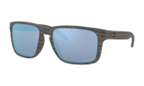 Men's Oakley Holbrook XL Sunglasses in Woodgrain Prizm Deep Water Polarized 