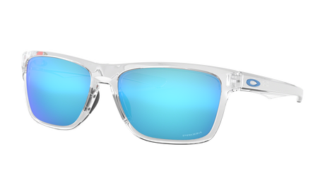 Men's Oakley Holston Sunglasses in Polished Clear Prizm Sapphire