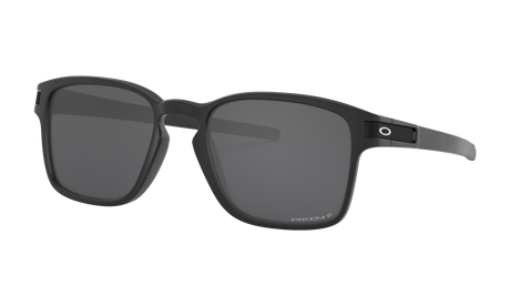 Men's Oakley Latch Sq (Asia Fit) Sunglasses in Matte Black Ink Prizm Black Polarized 