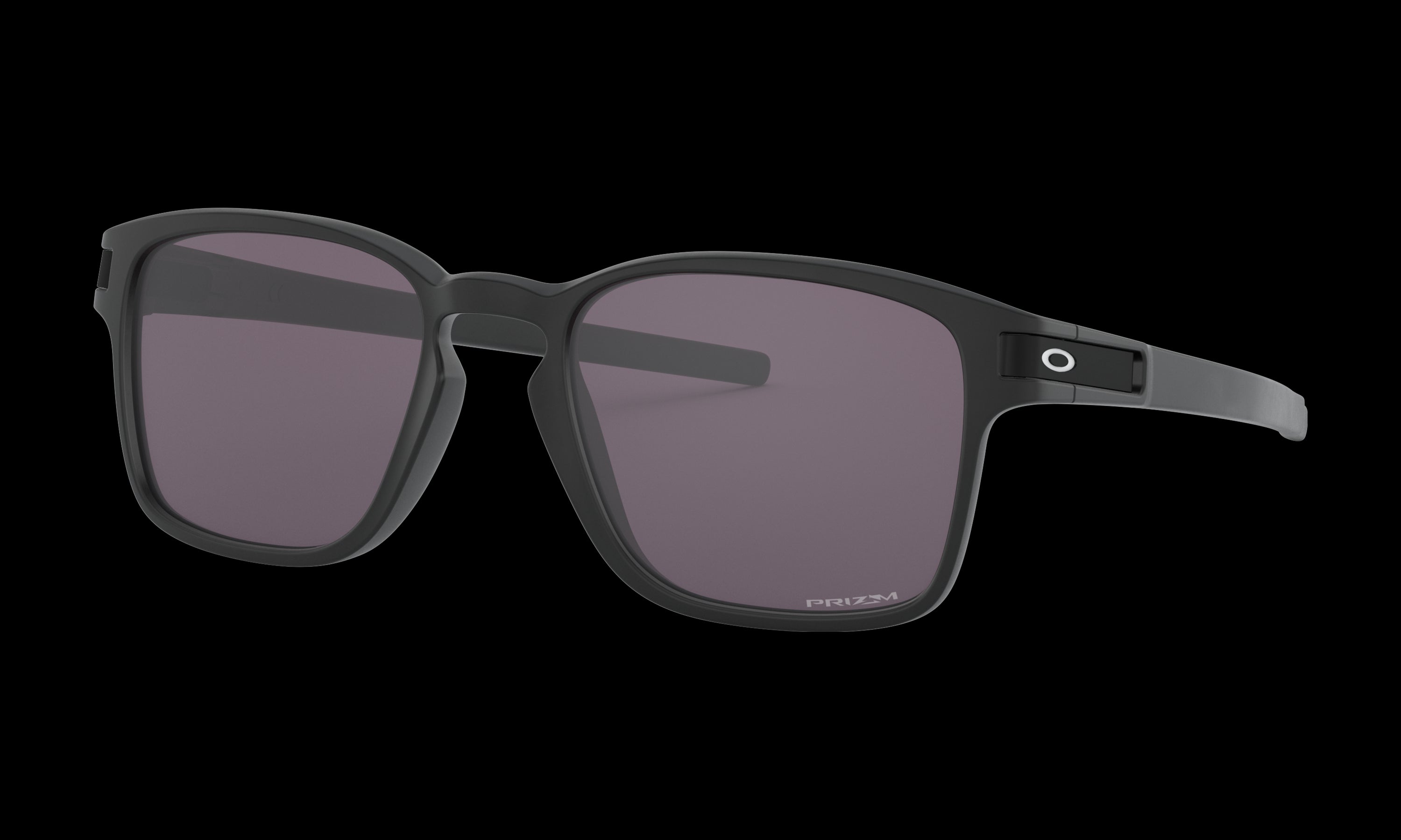 Men's Oakley Latch Sq (Asia Fit) Sunglasses in Matte Black Prizm Grey
