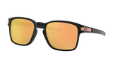Men's Oakley Latch Sq (Asia Fit) Sunglasses in Matte Black Prizm Rose Gold