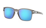 Men's Oakley Latch Sq (Asia Fit) Sunglasses in Matte Grey Ink Prizm Sapphire