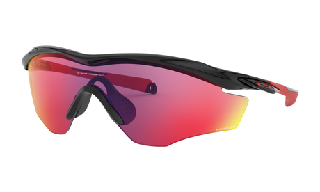 Men's Oakley M2 Frame XL Sunglasses in Polished Black Prizm Road