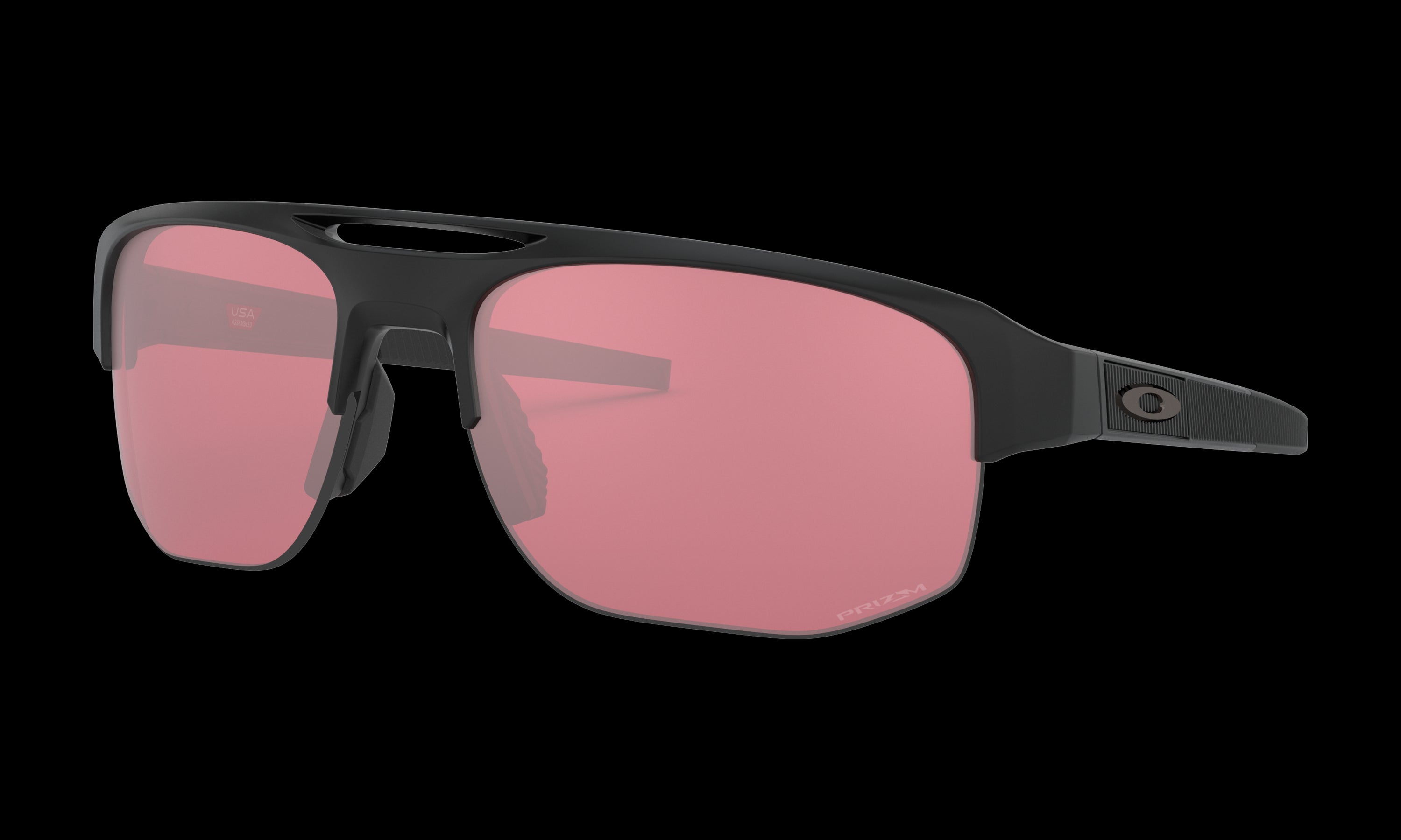 Men's Oakley Mercenary (Asia Fit) Sunglasses in Matte Black Prizm Dark Golf
