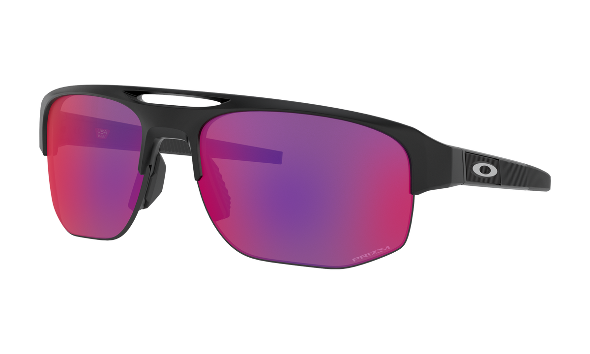 Men's Oakley Mercenary (Asia Fit) Sunglasses in Matte Black Prizm Road