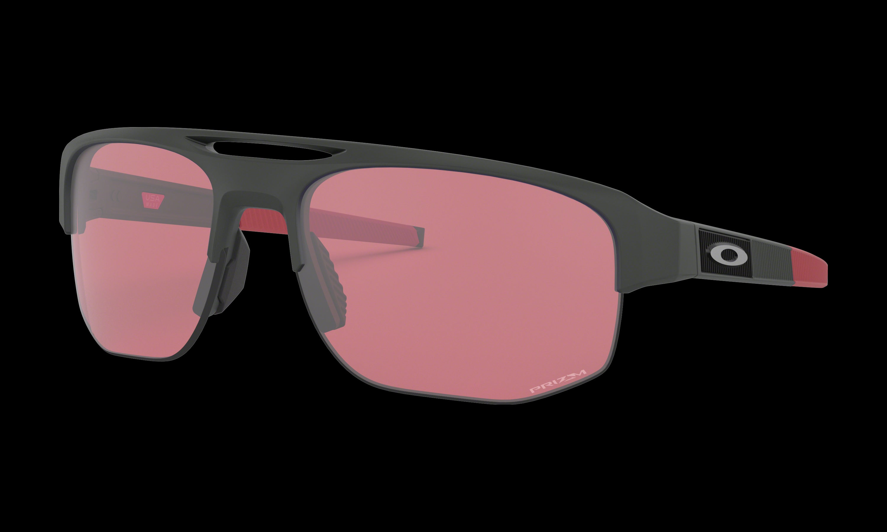 Men's Oakley Mercenary Team USA Collection Sunglasses in Matte Carbon Prizm Dark Golf