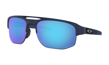 Men's Oakley Mercenary Team USA Collection Sunglasses in Matte Navy Prizm Sapphire Polarized 