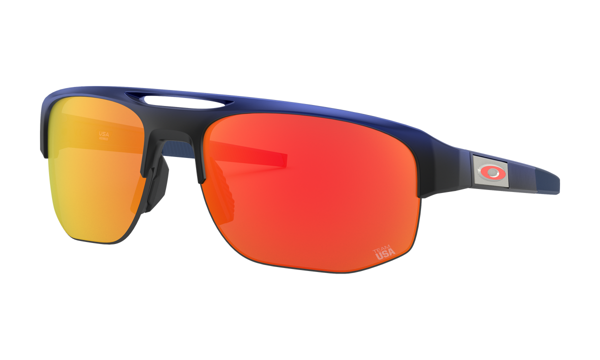Men's Oakley Mercenary Team USA Collection Sunglasses in Team USA Tokyo Fade Prizm Ruby