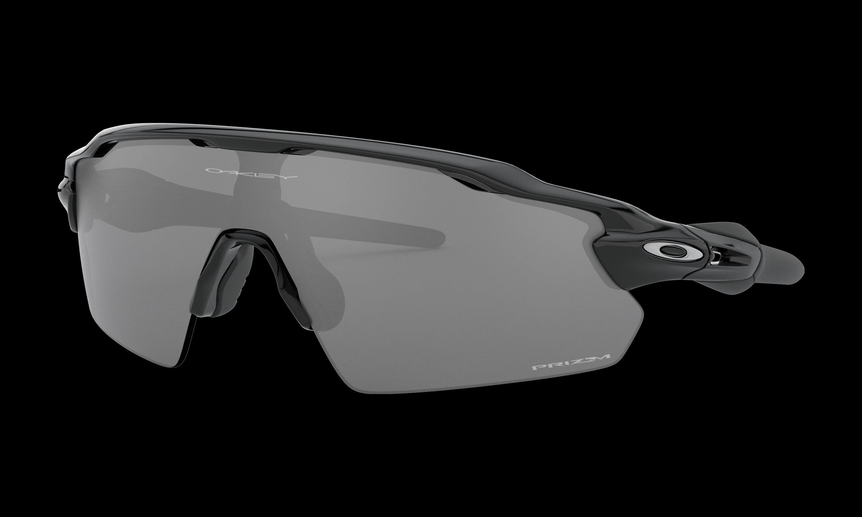 Men's Oakley Radar Ev Pitch Sunglasses in Polished Black Prizm Black 