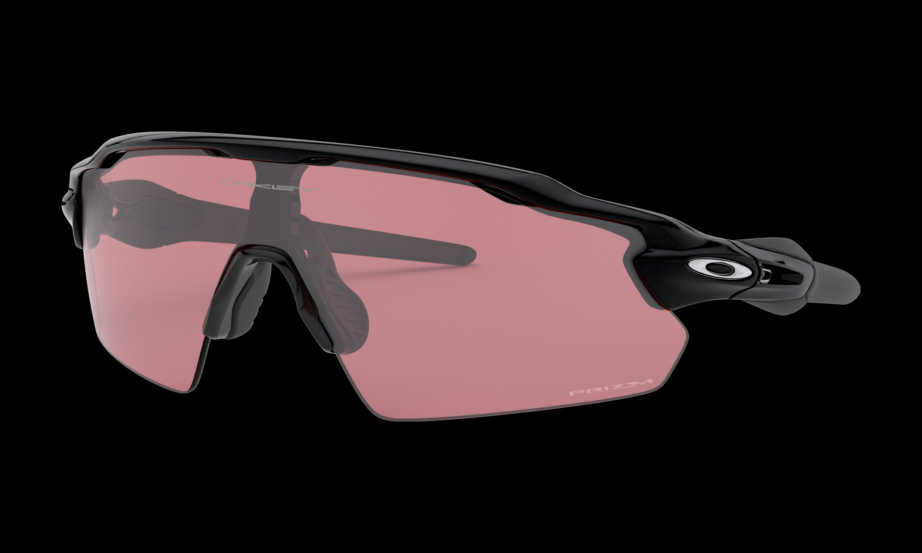 Men's Oakley Radar Ev Pitch Sunglasses in Polished Black Prizm Dark Golf