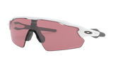 Men's Oakley Radar Ev Pitch Sunglasses in Polished White Prizm Dark Golf