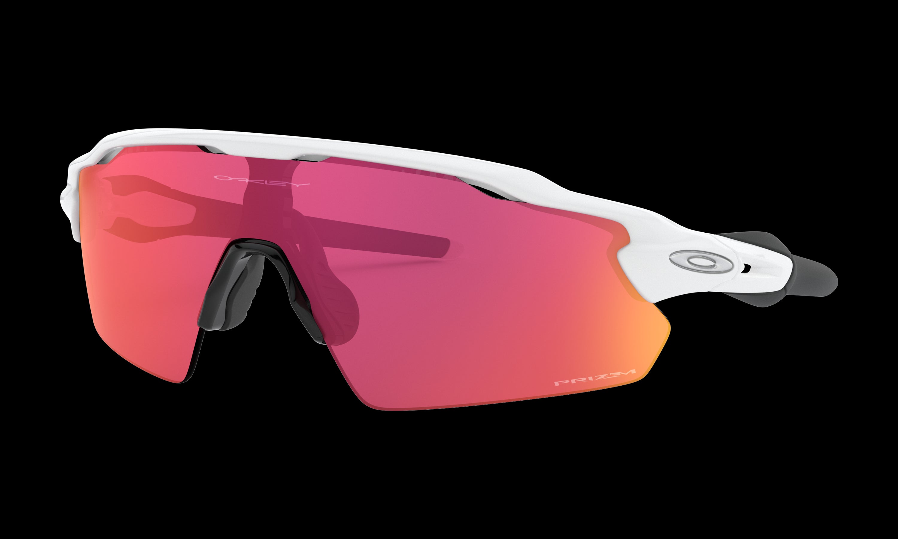 Men's Oakley Radar Ev Pitch Sunglasses in Polished White Prizm Field