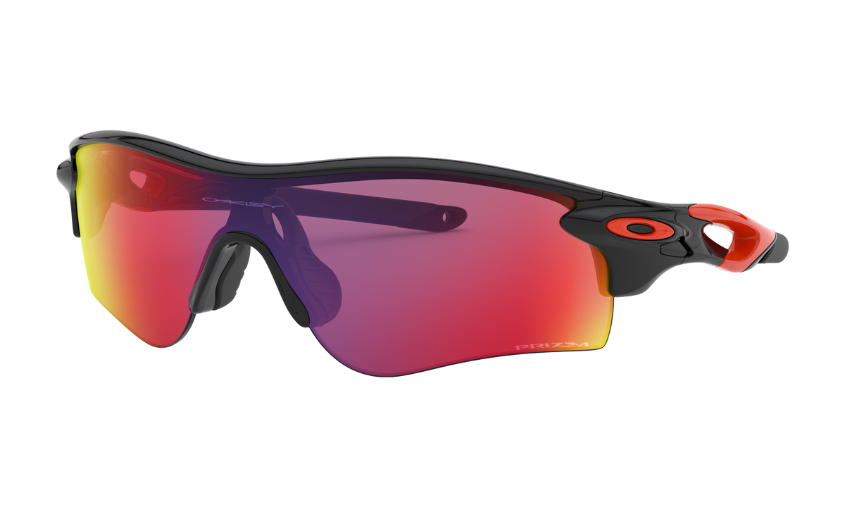 Men's Oakley Radarlock Path (Asia Fit) Sunglasses in Black /Red Prizm Road