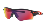 Men's Oakley Radarlock Path (Asia Fit) Sunglasses in Black /Red Prizm Road
