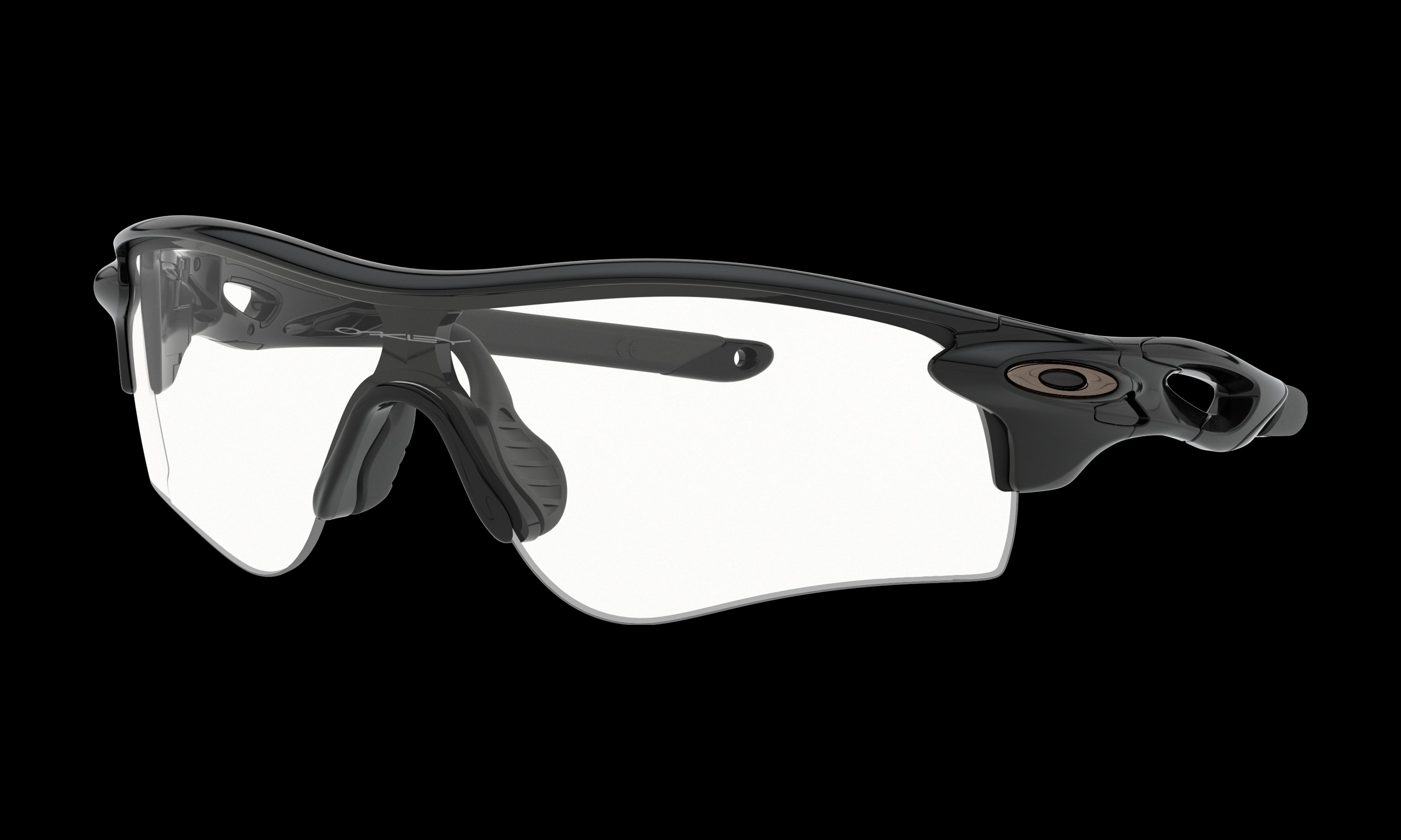 Men's Oakley Radarlock Path (Asia Fit) Sunglasses in Polished Black Clear