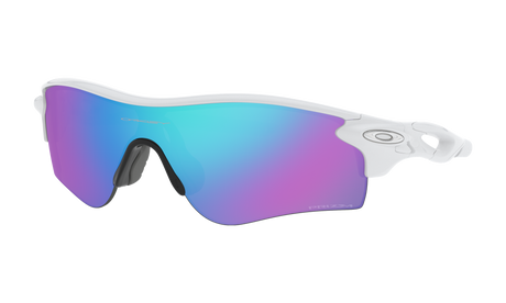 Men's Oakley Radarlock Path (Asia Fit) Sunglasses in White Out Prizm Sapphire