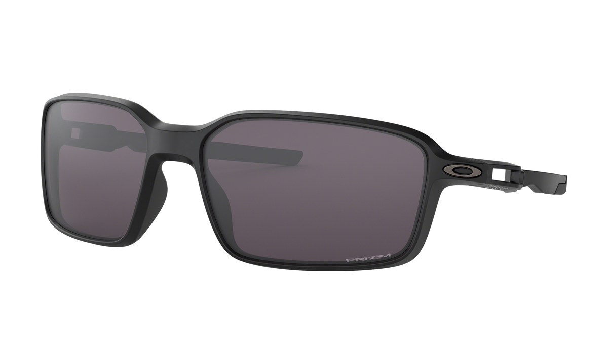 Men's Oakley Siphon Sunglasses in Matte Black Prizm Grey