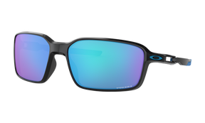 Men's Oakley Siphon Sunglasses in Polished Black Prizm Sapphire