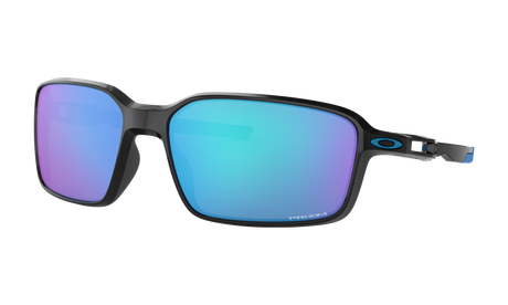 Men's Oakley Siphon Sunglasses in Polished Black Prizm Sapphire