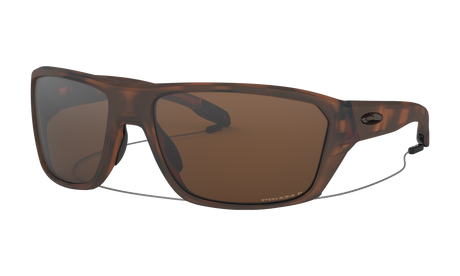 Men's Oakley Split Shot Sunglasses in Matte Brown Tortoise Prizm Tungsten Polarized 