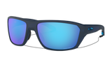 Men's Oakley Split Shot Sunglasses in Matte Translucent Blue Prizm Sapphire Polarized 