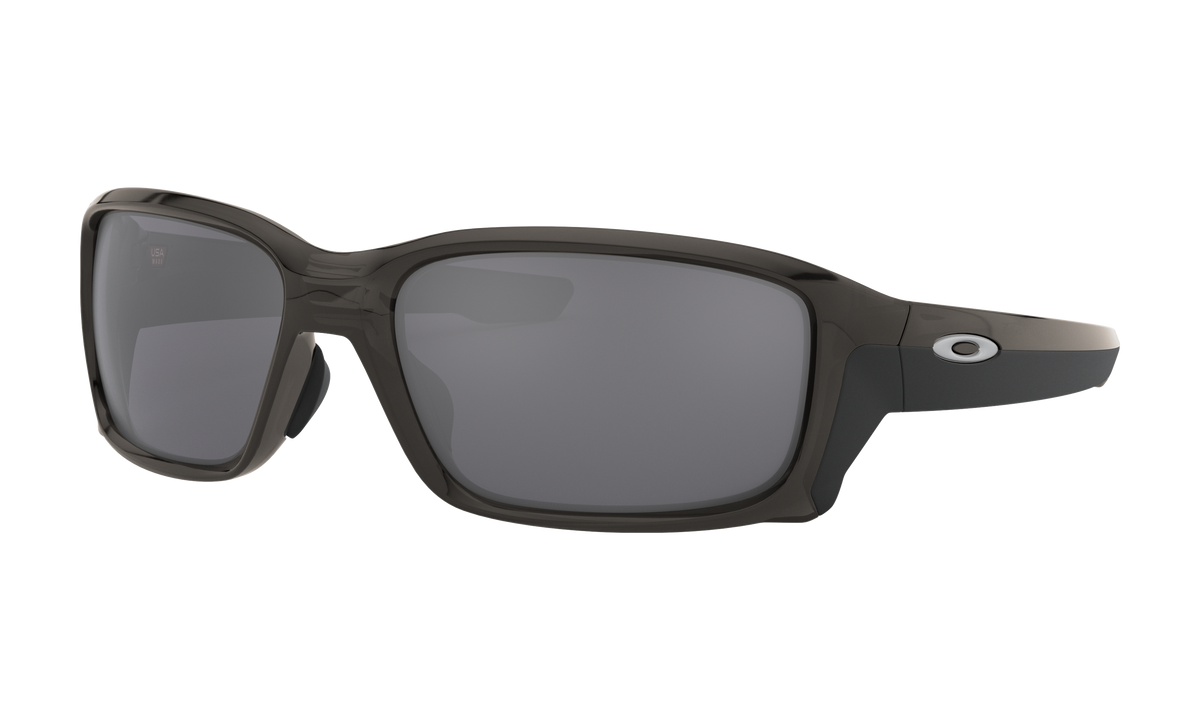 Men's Oakley Straightlink (Asia Fit) Sunglasses in Grey Smoke Black Iridium