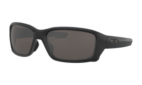 Men's Oakley Straightlink (Asia Fit) Sunglasses in Matte Black Warm Grey